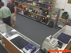 Cocksucking straighty punished by pawnbrokers
