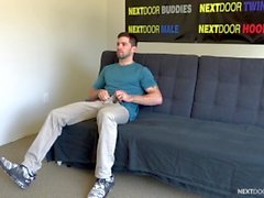 NextDoorCasting - Nervous Straight Guy's First Blowjob From A Man