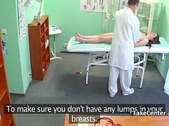 Doctor fucks teen slut in hospital office