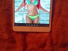 WWE Diva Eva Marie cum tribute