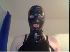 Sandracd23 in Latexmaske