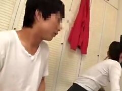 Luscious horny japanese teen rui aikawa opens hairy pussy