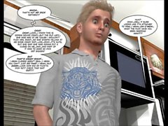 3D Comic: The Uncanny Valley 1-2