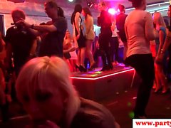 Real euro babe facialized at sex party