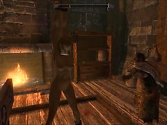 Skyrim villainess Elenwen fucked whipped pt2