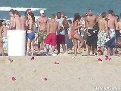 Lovely girls posing on the beach