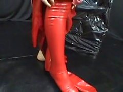 Japanese Latex Catsuit Sack