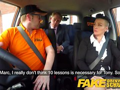 Fake Driving School Busty businesswoman Tory Candi