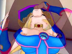 Dark magician girl, big boobs