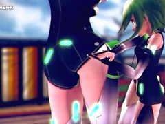 【MMD】Gumi Belly Dance