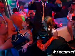 Gorgeous pornstars fucking in the club