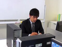 JAVHUB Busty JAV girl Mahiro Yozora fucks her boss