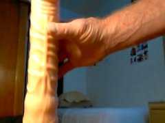 amateur cd with huge dildo ass ramming