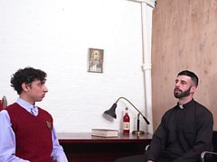 YesFather - Hung Priest Dominates A Boy In Church