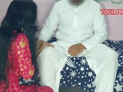 Everbest indian wife fucked by father in law with clear hindi voice