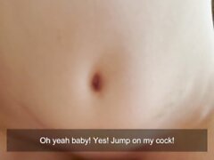 [ENG SUB]My stepsister took me for a blowjob with continuation