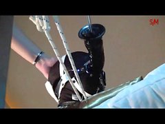 Hogtied ring gag fuck maschine and Tonda from 1fuckdatecom