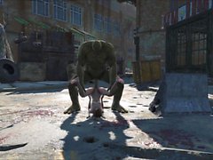 Fallout 4 Elie Supermutants ambush