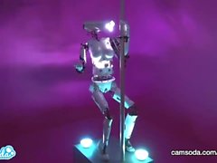 CamSoda - Sex Robot cam girl twerks and orgasms