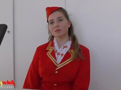 Beautiful Stewardess Takes Big Monster Cock (New! 26 Apr 2022) - Sunporno