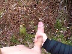 Real amateur couple outdoor ass fuck and anal creampie in hd