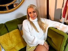 Cute Blonde Teen Solo Orgasm