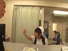 Japanese teen in schoolgirl uniform stripped