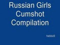 Russian girls cumpilation