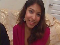 Cute indian teen rides a cock deep in her mouth
