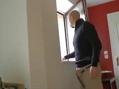 FRENCH salope amateur fucked by an old and husband
