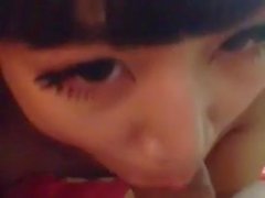 Awesome BJ from sexy Chinese model