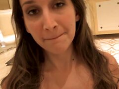 ATM slut assfucked at home after casting