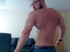 Muscle daddy, recent, fur muscle