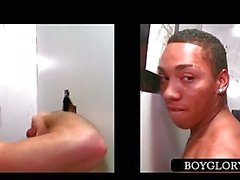 Gay dick suck with afro boy on gloryhole