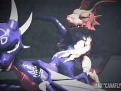 Cynder's Digimon desire (Scene 087)