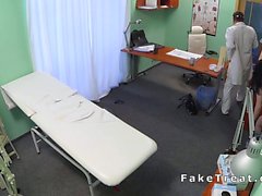 Doctor fucks bent over sexy patient