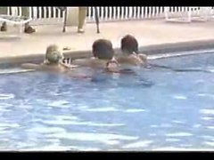 three amputee swim