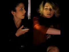 Italian lesbian story in elevator