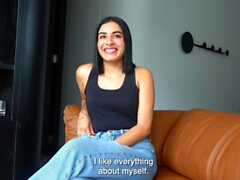 Cute 18yo Amateur Jizzed By Gringo In Job Interview