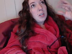 Puffy nipples teen fingering herself on webcam