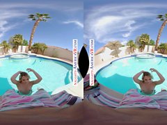 Naughty America Kenna James at the POOL VR