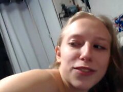 Horny slut get load of cum on ass after hard anal pounding l