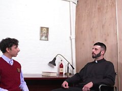 YesFather - Boy Gets Spanked By Hot Catholic Priest