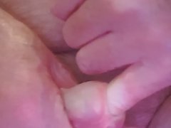 Finger stuck in peehole