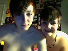 EMO lesbians cam show that is hot