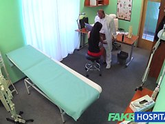 FakeHospital Sexy sales lady makes doctor cum twice