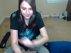 Cute Amateur Brunette Teen Webcam Show