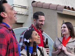 DaughterSwap - Girl Scouts Swap Dads And Fuck