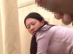 Japanese girl cheats in hospital