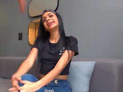 Petite Latina Ghetto THOT Job Interview Fuck